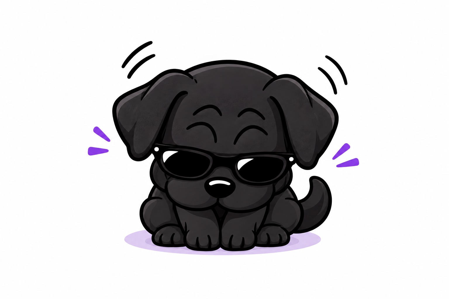 Mascota de KuroFab saludando